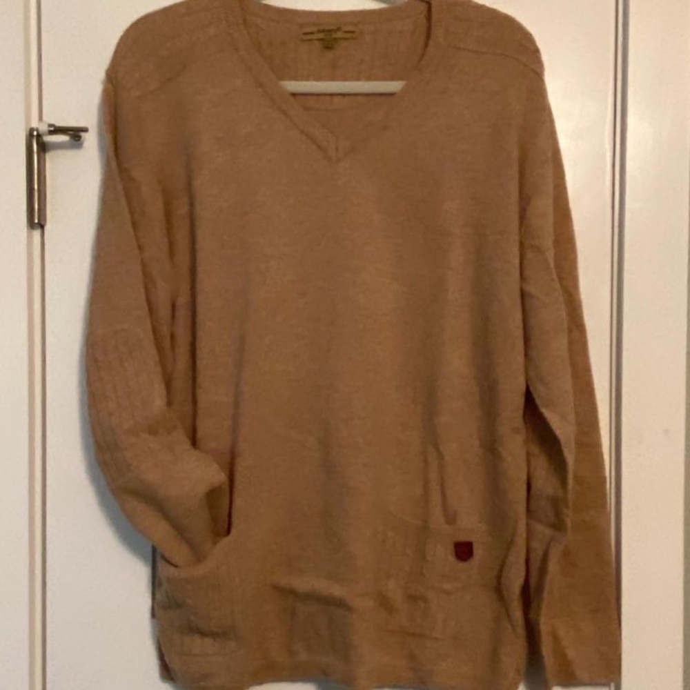 DUBARRY OF IRELAND wool sweater in camel size US 14, EU 44